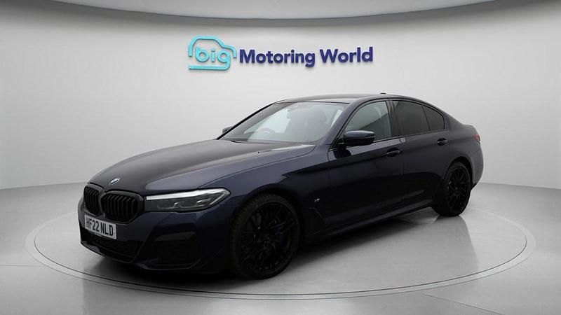 Used BMW 530 M Sport 286 HP (210 kW) 2022 Blue Sedan