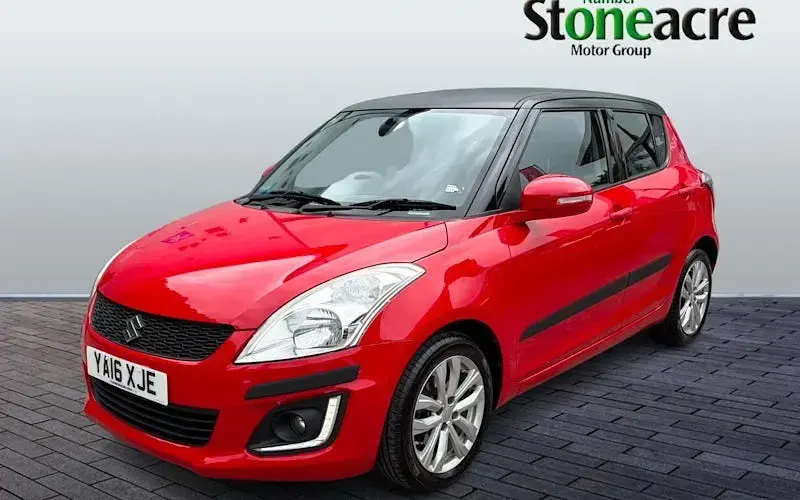 Used Suzuki Swift SZ4 94 HP (69 kW) 2016 Red Hatchback