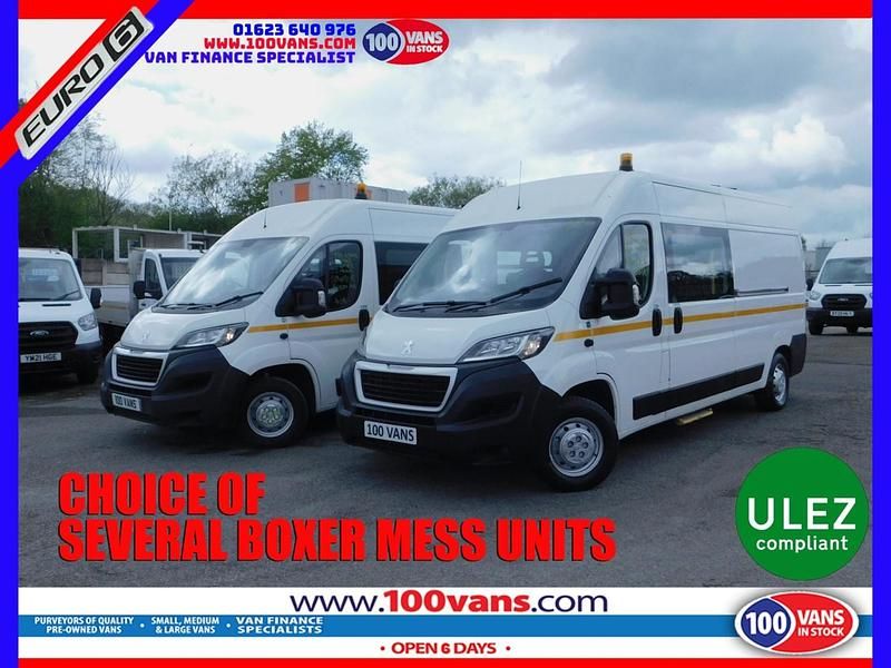 White Used 2020 Peugeot Boxer S Van | £14,290 (Fair price) - Image 1/2