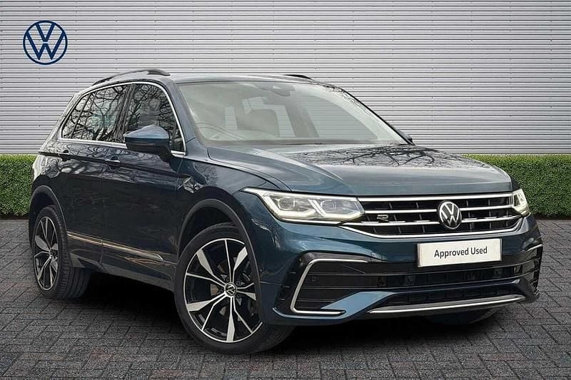 Used VW Tiguan R-line 245 HP (180 kW) 2023 Blue SUV