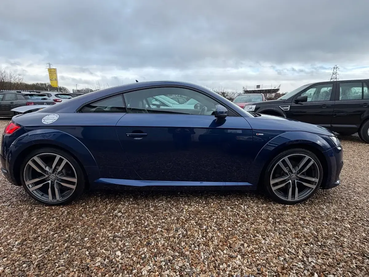 Used Audi TT S-Line 2015 Blue Coupe