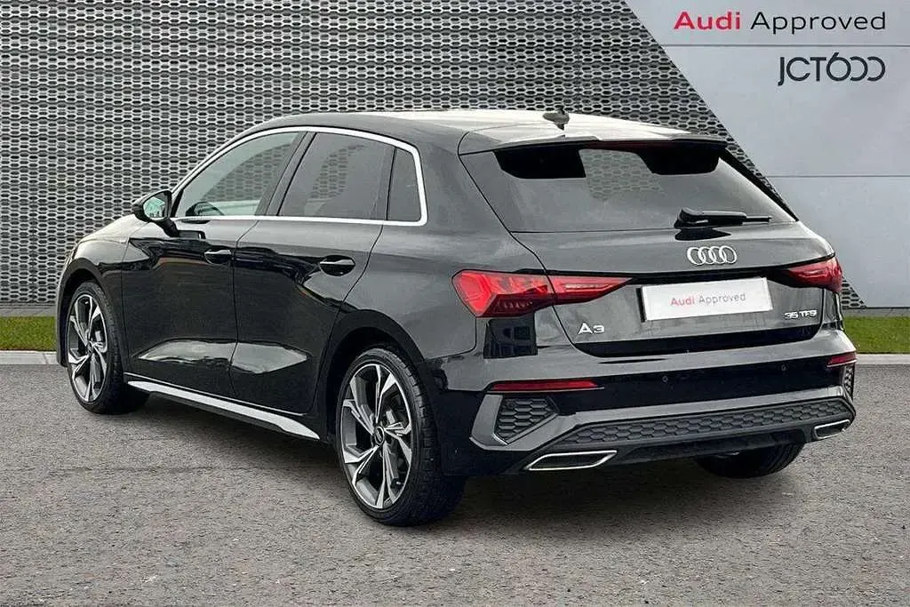 Used Audi A3 S-Line 147 HP (108 kW) 2024 Black Hatchback