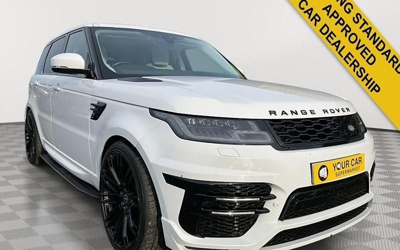 Used Land Rover Range Rover Sport HSE 404 HP (297 kW) 2019 White SUV