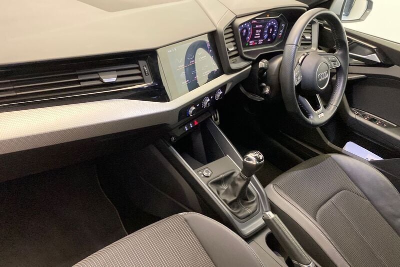 Used Audi A1 S-Line 95 HP (69 kW) 2020 Grey Hatchback