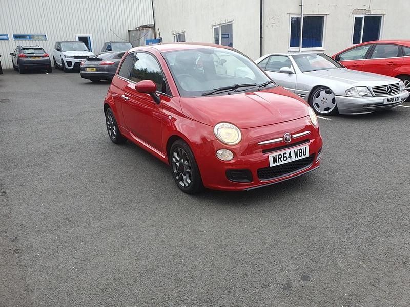 Red Used 2014 Fiat 500 S Hatchback | £2,900 (Super price) - Image 1/4
