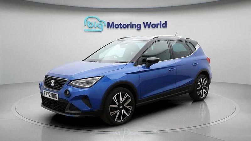 Used Seat Arona FR 110 HP (80 kW) 2022 Blue SUV