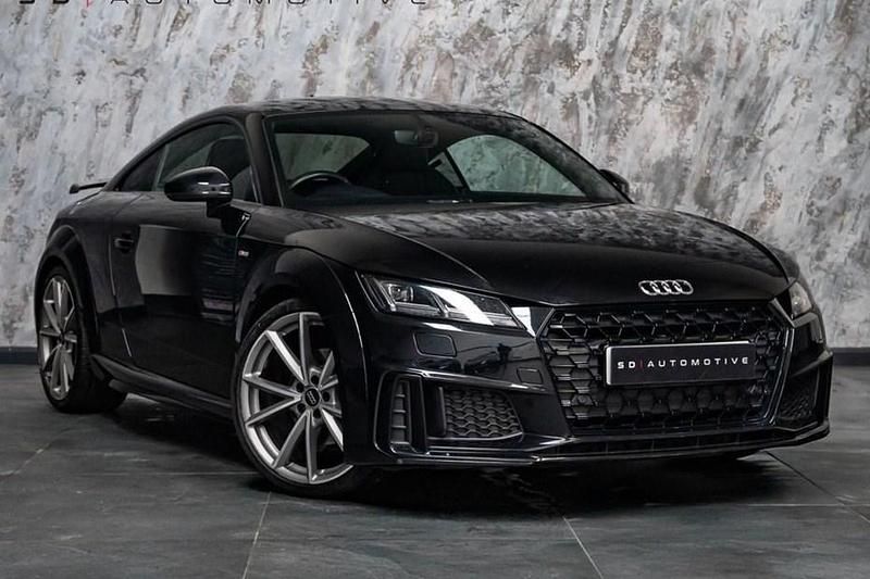 Used Audi TT Black Edition 197 HP (144 kW) 2019 Black Coupe