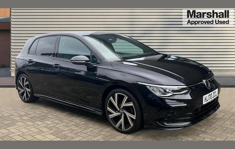 Black Used 2020 VW Golf VIII R-line Hatchback | £18,240 (Fair price) - Image 1/4