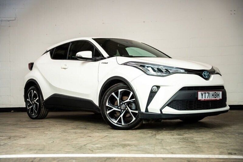 White Used 2021 Toyota C-HR Design SUV | £18,950 (Fair price) - Image 1/4