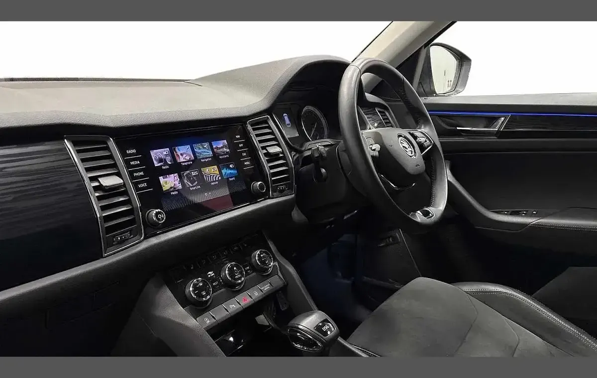 Used Skoda Kodiaq SE L 150 HP (110 kW) 2021 Quartz grey metallic SUV