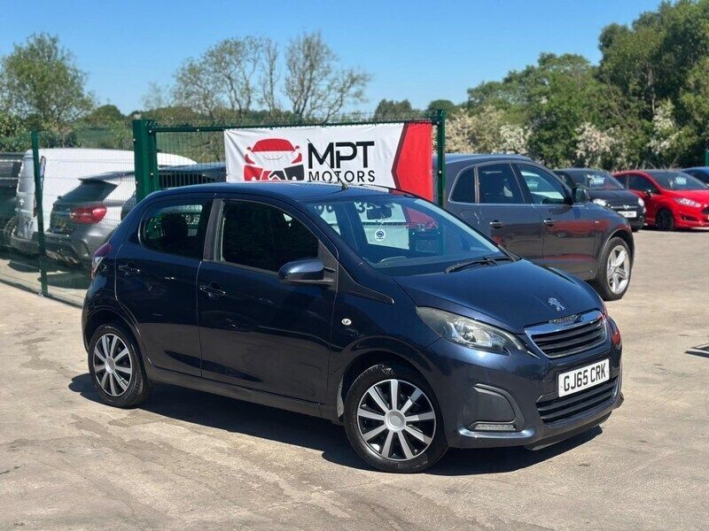 Blue Used 2015 Peugeot 108 Active Hatchback | £2,990 (Good price) - Image 1/4