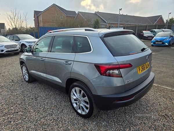 Used Skoda Karoq SE L 115 HP (84 kW) 2018 Grey SUV