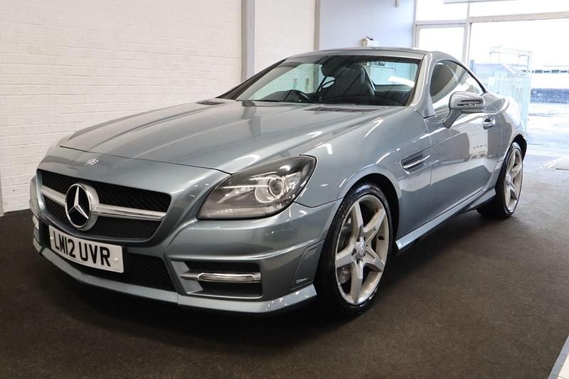 Used Mercedes SLK250 AMG 204 HP (150 kW) 2012 Silver Cabriolet