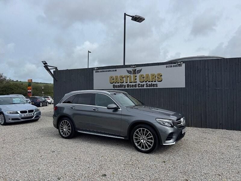 Grey Used 2018 Mercedes GLC350 AMG line SUV | £23,995 (Fair price) - Image 1/4