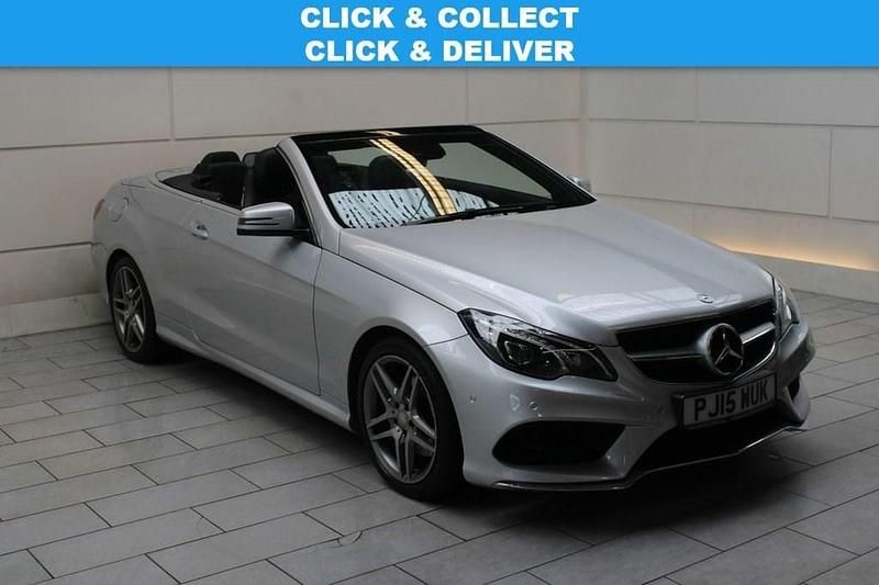 Silver Used 2015 Mercedes E250 AMG line Cabriolet | £10,000 (Super price) - Image 1/3