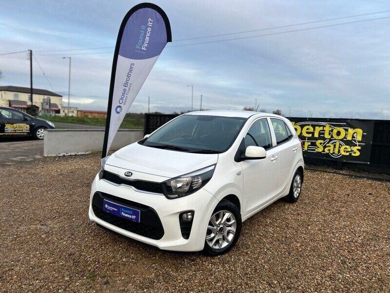 White Used 2017 Kia Picanto 2 Hatchback | £6,495 (A bit pricey) - Image 1/4