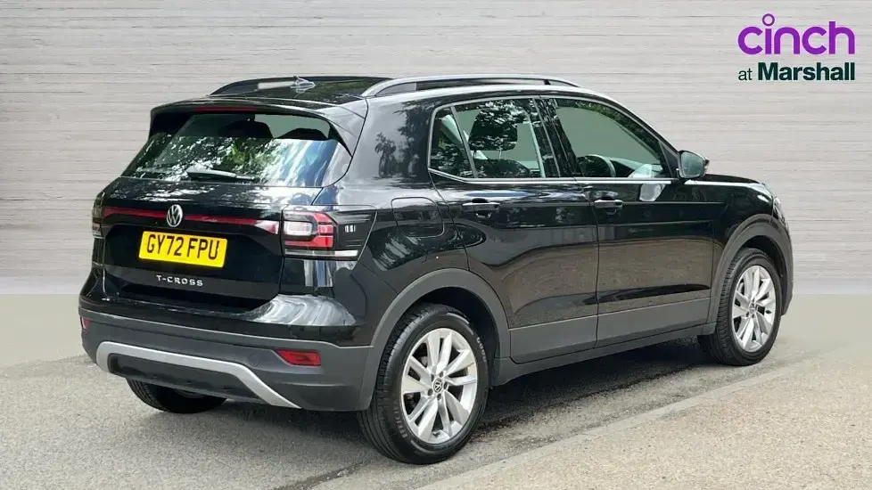 Used VW T-Cross SE 110 HP (80 kW) 2022 Black SUV