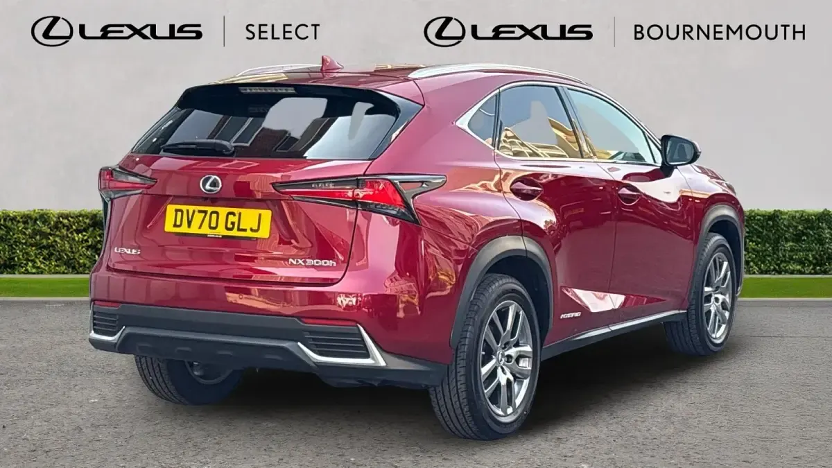 Used Lexus NX300h 197 HP (144 kW) 2020 Red SUV