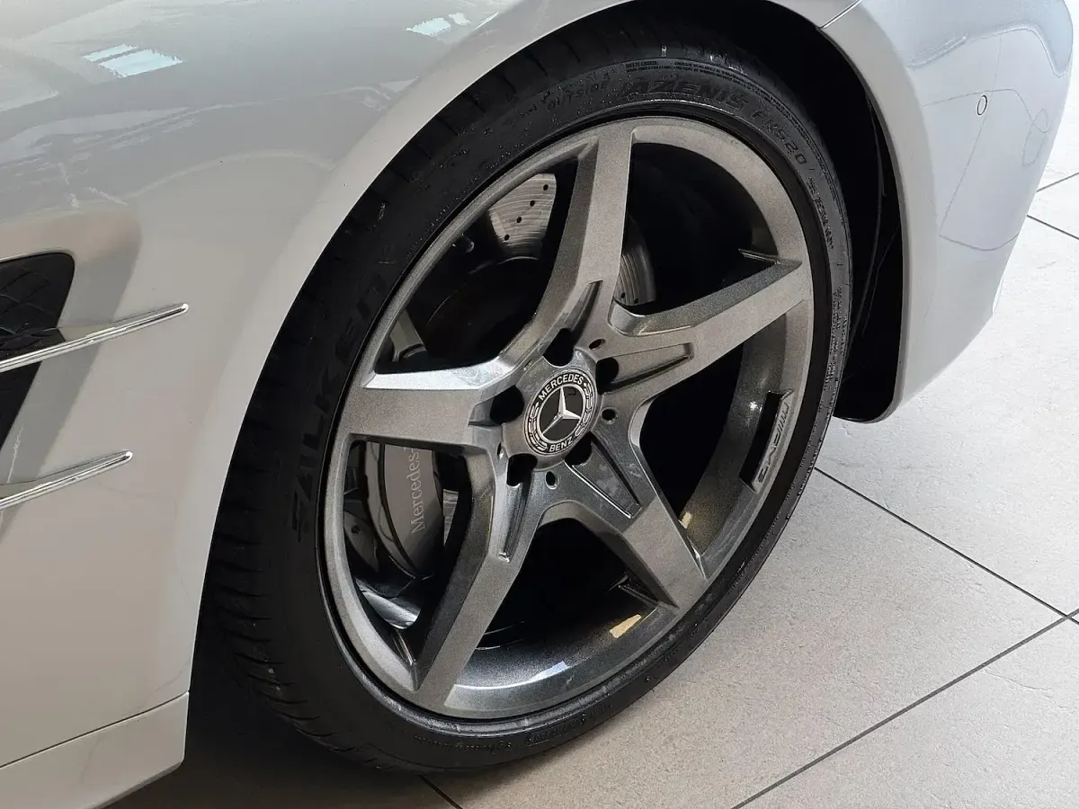 Used Mercedes SL400 AMG line 2017 Silver Cabriolet