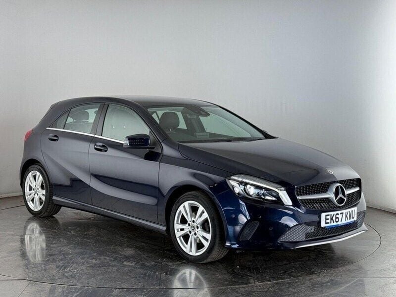 Blue Used 2017 Mercedes A180 Premium Hatchback | £14,550 (Fair price) - Image 1/3