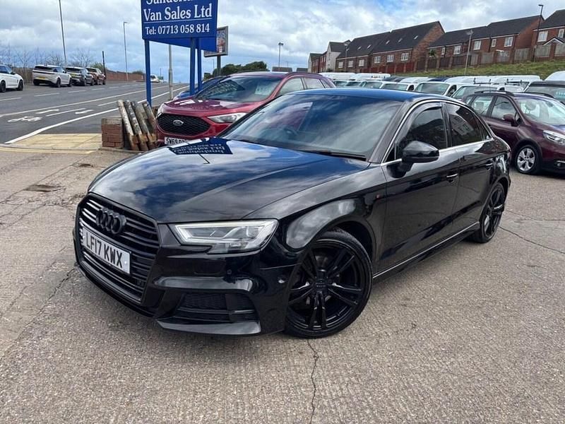 Used Audi A3 S-Line 2017 Black Sedan