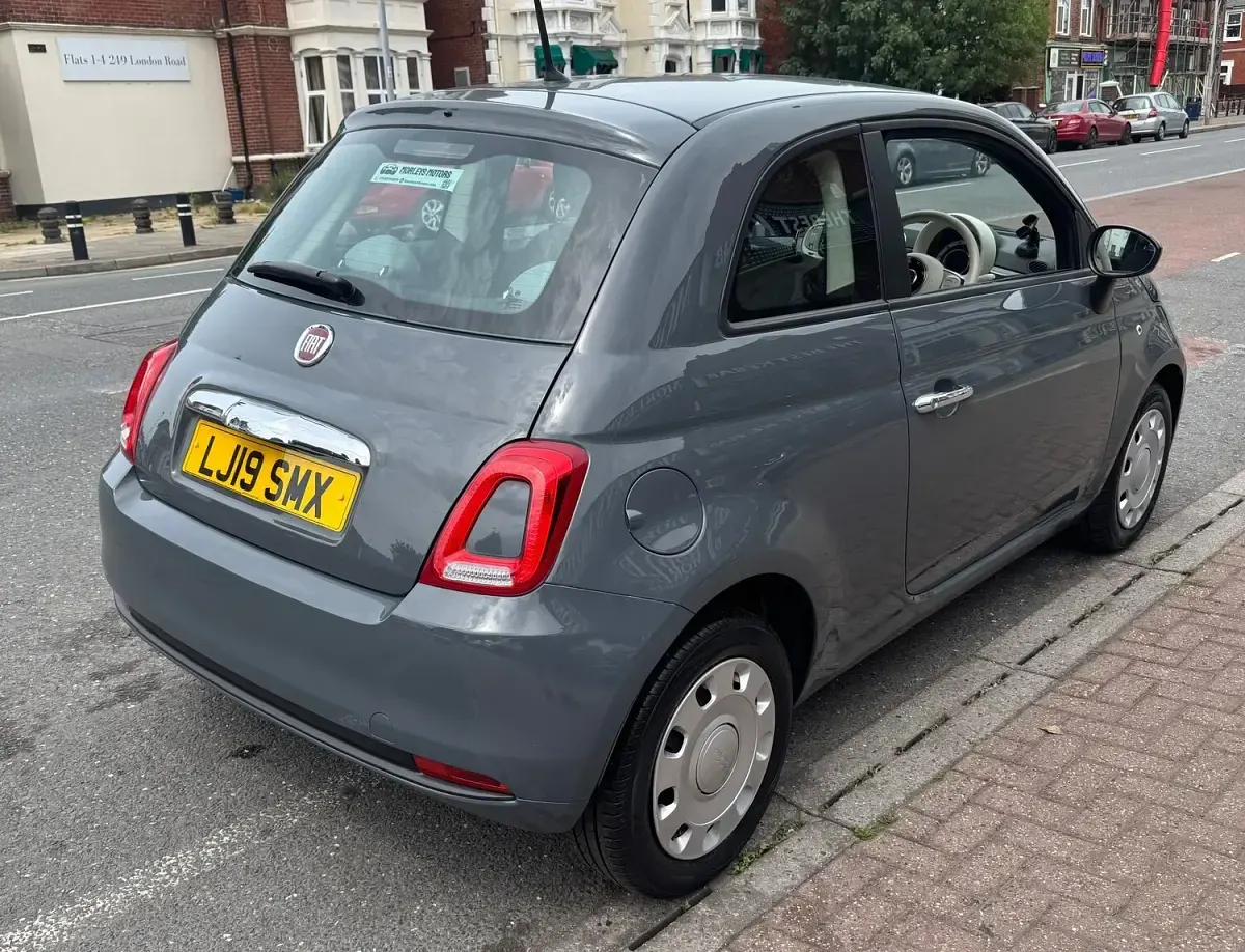 Used Fiat 500 Pop 69 HP (50 kW) 2019 Grey Hatchback
