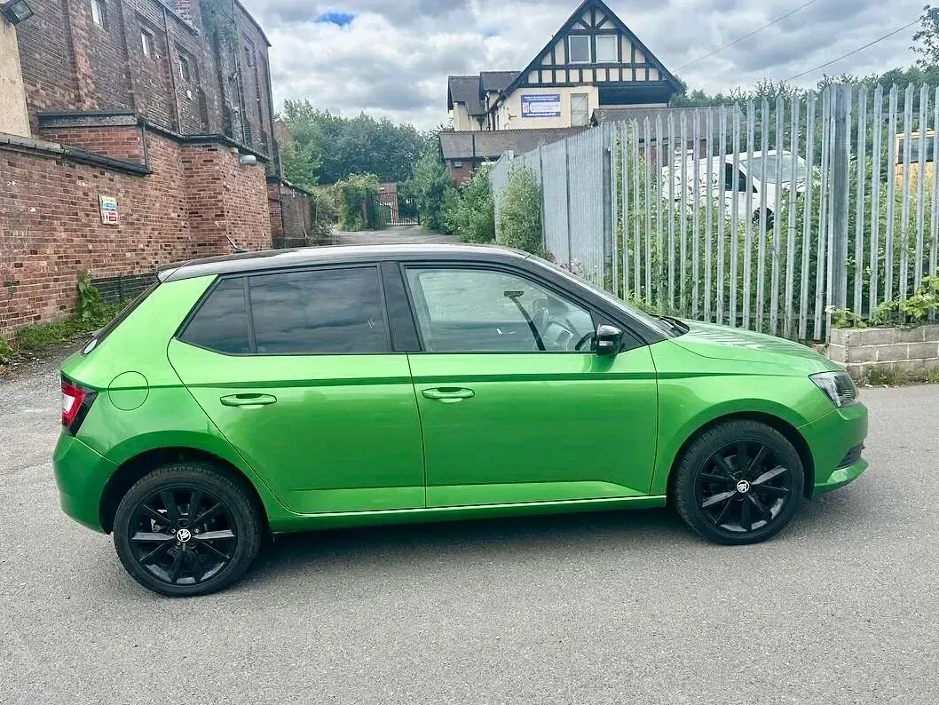 Used Skoda Fabia Colour Edition 2018 Green Hatchback