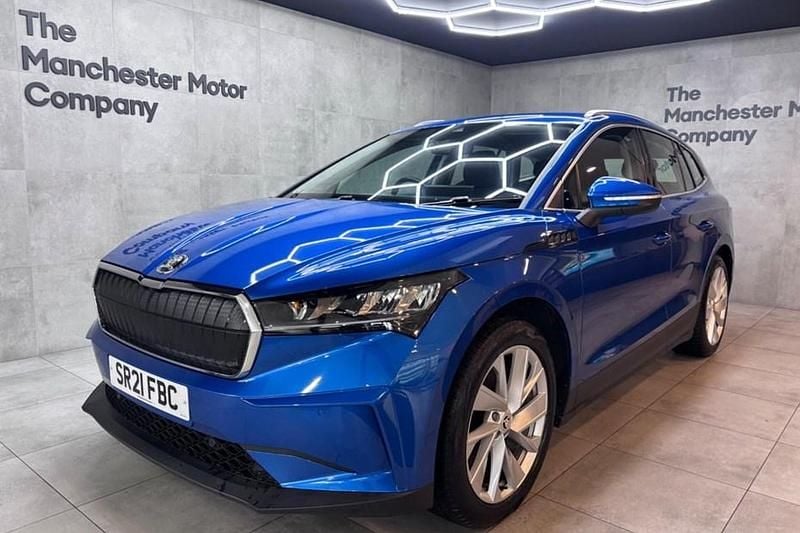 Blue Used 2021 Skoda Enyaq iV Suite SUV | £16,945 (Good price) - Image 1/1