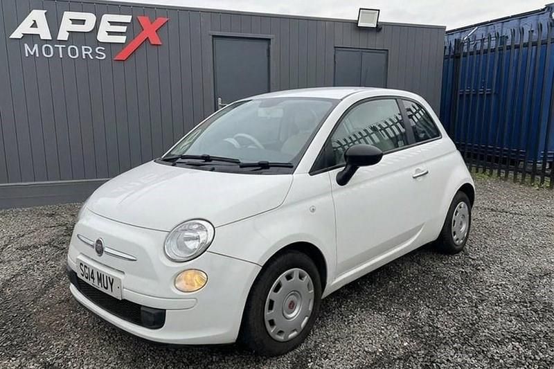 Used Fiat 500 Pop 69 HP (50 kW) 2014 White Hatchback