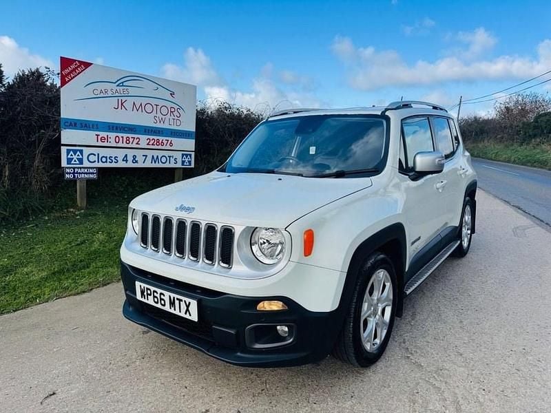 White Used 2016 Jeep Renegade Limited SUV | £8,595 (Fair price) - Image 1/3