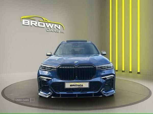 Begagnad BMW X7 M Sport 2021 Blå SUV
