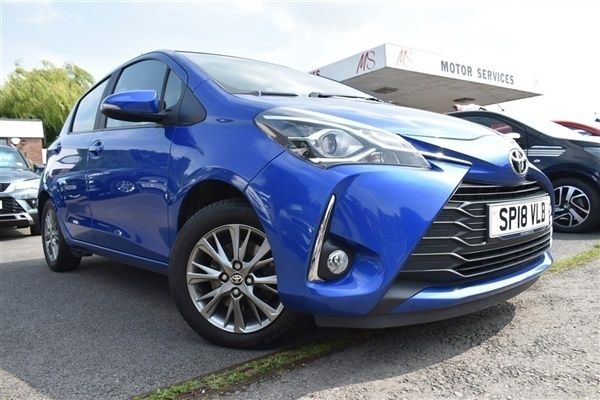 Blue Used 2018 Toyota Yaris Hatchback | £9,995 (Fair price) - Image 1/1