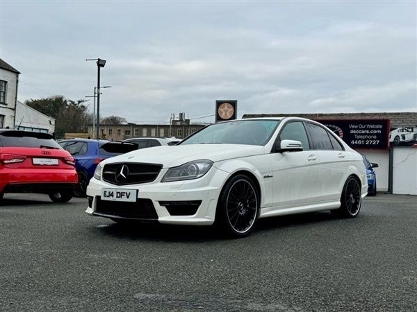 White Used 2014 Mercedes C63 AMG AMG Sedan | £20,495 (Fair price) - Image 1/1