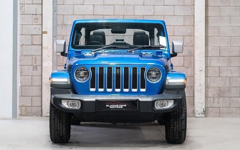 Used Jeep Wrangler Overland 272 HP (200 kW) 2022 Blue SUV