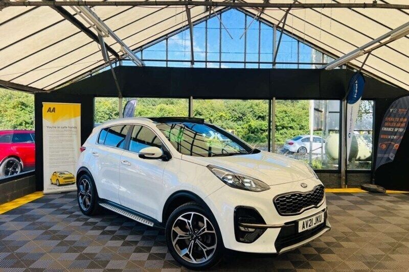 White Used 2021 Kia Sportage GT-Line S SUV | £18,795 (Good price) - Image 1/1