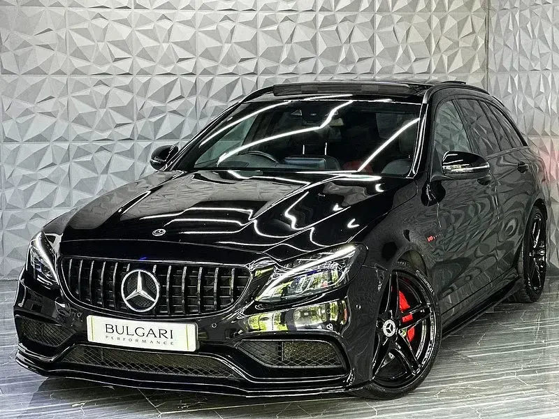 Used Mercedes C63 AMG AMG 2018 Black Estate