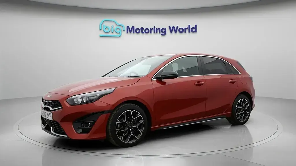 Used Kia Ceed GT-Line 158 HP (116 kW) 2022 Red Hatchback