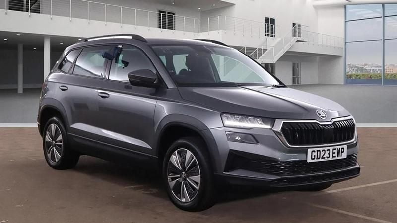Grey Used 2023 Skoda Karoq SE Drive SUV | £17,799 (Good price) - Image 1/3