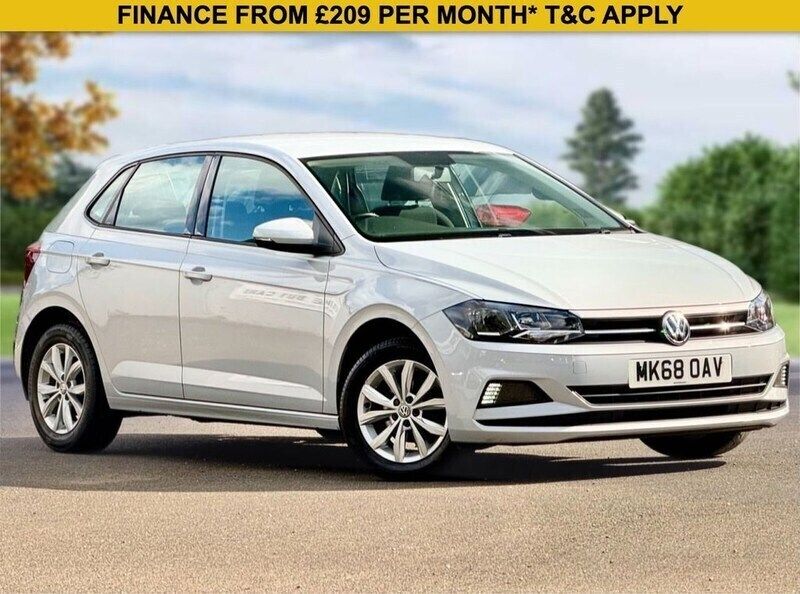 Silver Used 2018 VW Polo SE Hatchback | £10,500 (Fair price) - Image 1/4