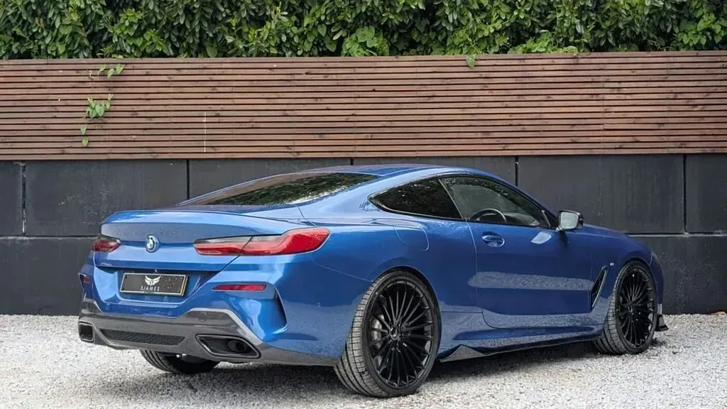 Used BMW 840 Coupé Comfort Edition 2018 Blue Coupe