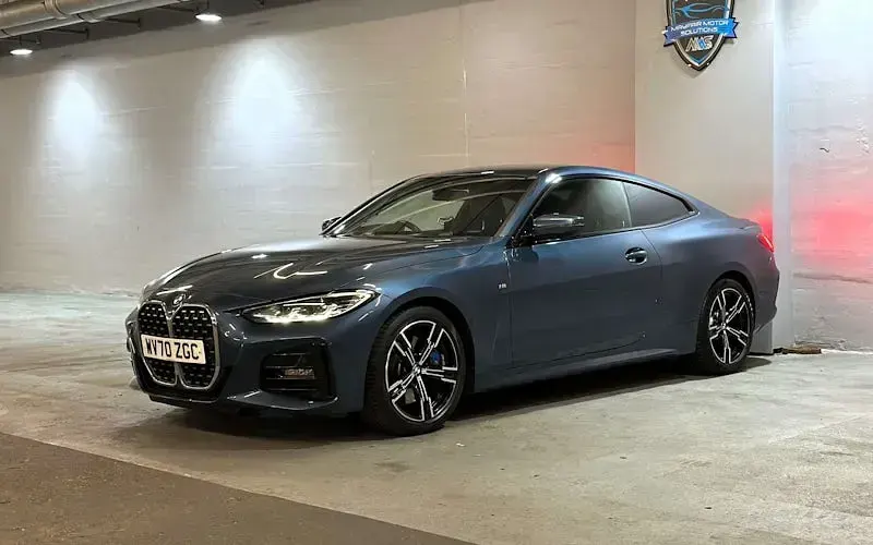Used BMW 430 M Sport 258 HP (189 kW) 2021 Blue Coupe