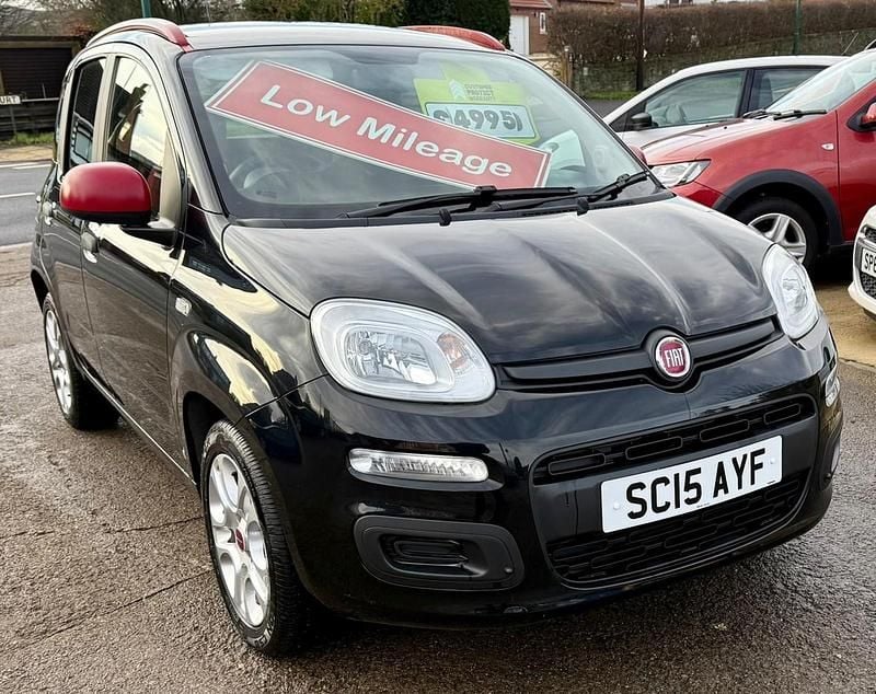 Used Fiat Panda Easy 2015 Black Hatchback
