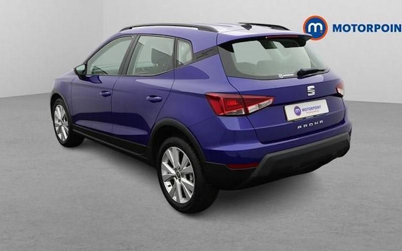 Used Seat Arona SE Technology 116 HP (85 kW) 2019 Blue SUV