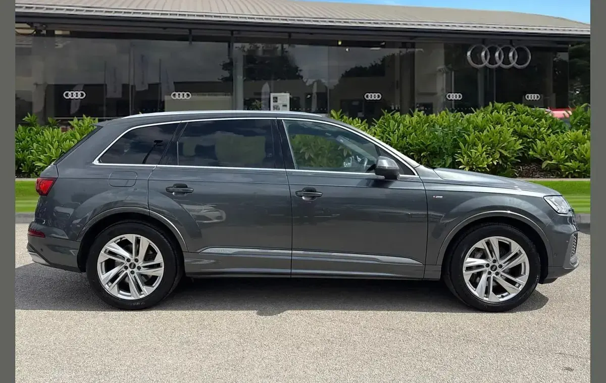 Begagnad Audi Q7 S-Line 286 HK (210 kW) 2021 Grå SUV