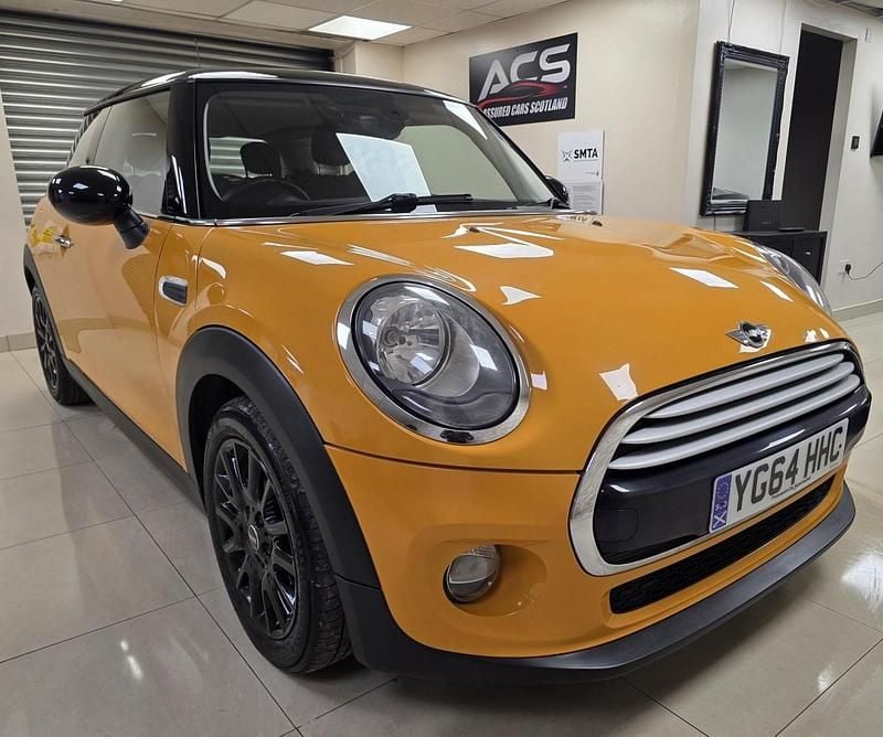 Used Mini Cooper D Hatch 2014 Orange Hatchback