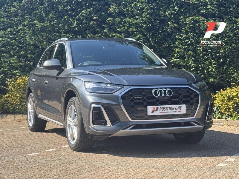 Grey Used 2021 Audi Q5 S-Line SUV | £28,750 (Fair price) - Image 1/4