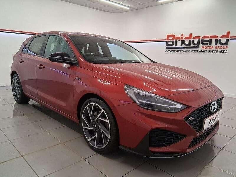 Red Used 2022 Hyundai i30 N Line Hatchback | £15,799 (Fair price) - Image 1/4
