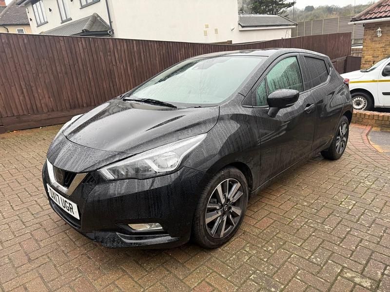 Used Nissan Micra N-Connecta 2017 Black Hatchback