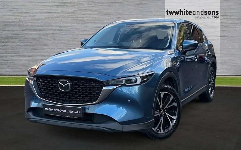 Blue Used 2024 Mazda CX-5 Exclusive-Line SUV | £21,750 (Fair price) - Image 1/4