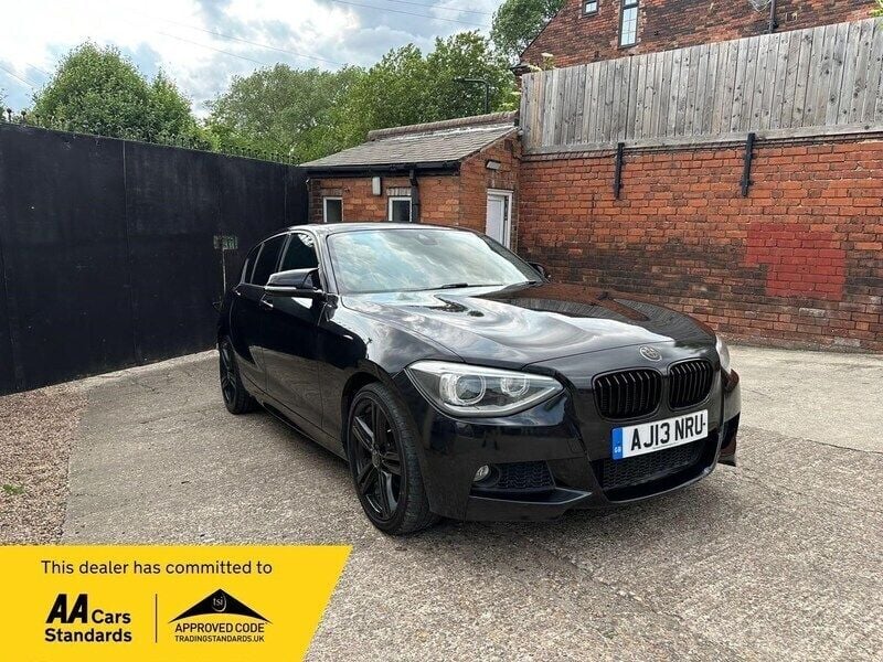Black Used 2013 BMW 120 M Sport Hatchback | £5,790 (Fair price) - Image 1/4